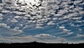 Cirrus Uncinus Clouds Royalty Free Stock Photo